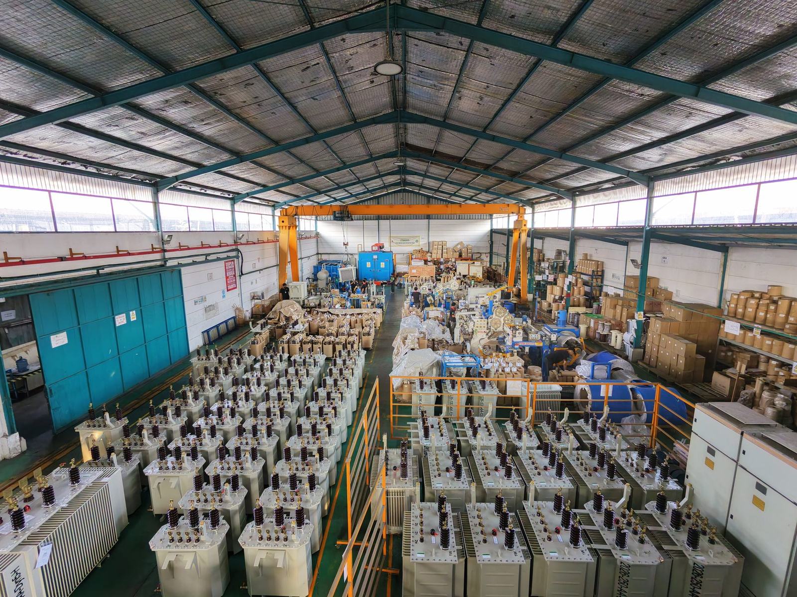 Aerial view of the MASTRA manufacturing facility